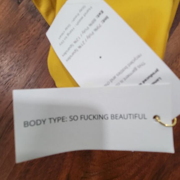 Londre Yellow Bikini Bottom - NWT - Picture 9 of 11